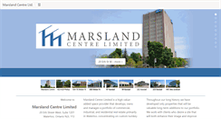 Desktop Screenshot of marsland.ca